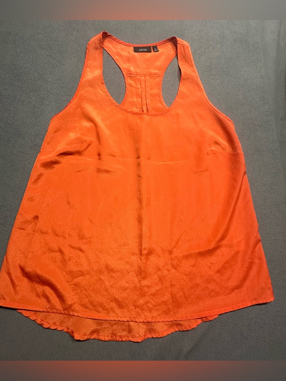 Apt. 9 Vibrant Orange Racerback Tank